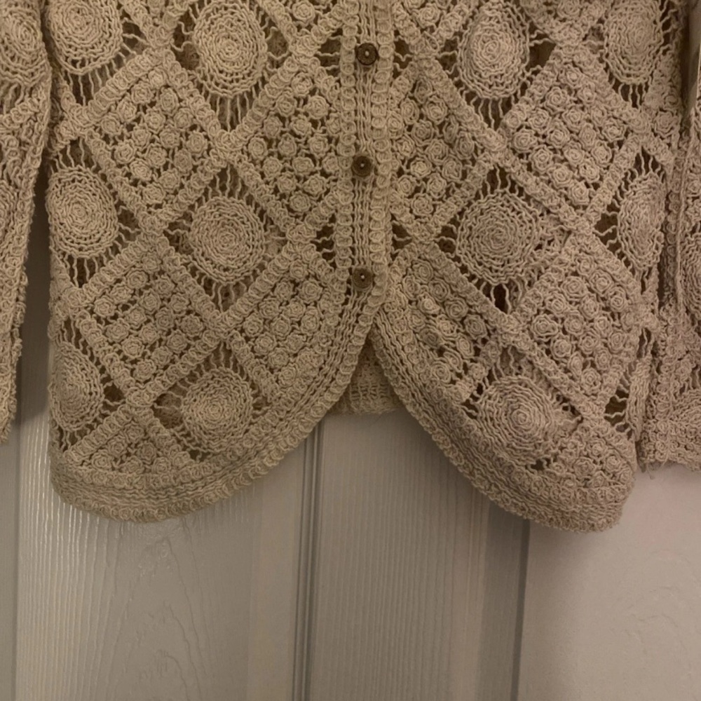 Crochet Women Sweater - Picture 4 of 6